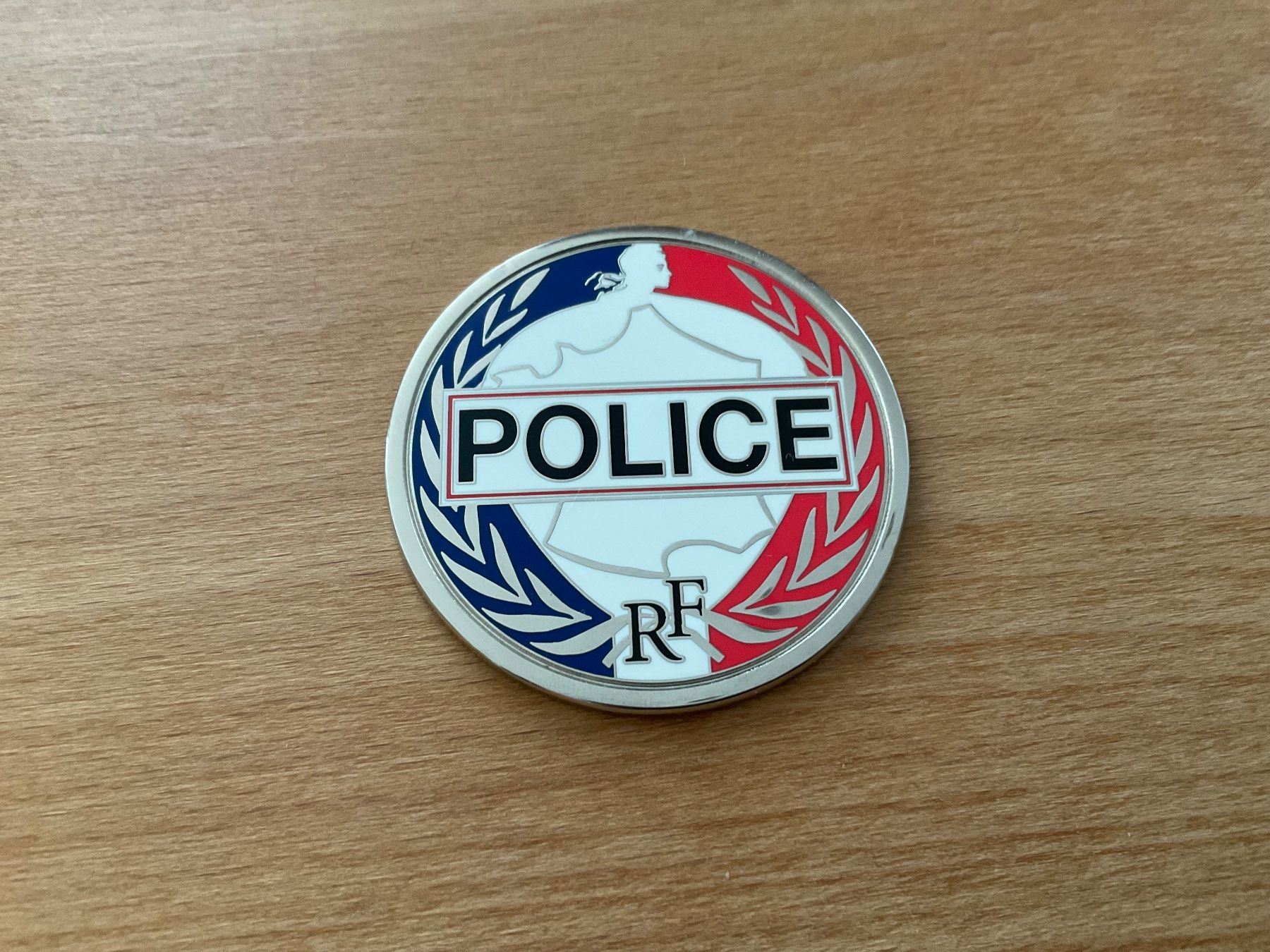 Placchette & Badge: Französische Polizei Medaille / Abzeichen – Usato da Lugano venduto da Persepolis