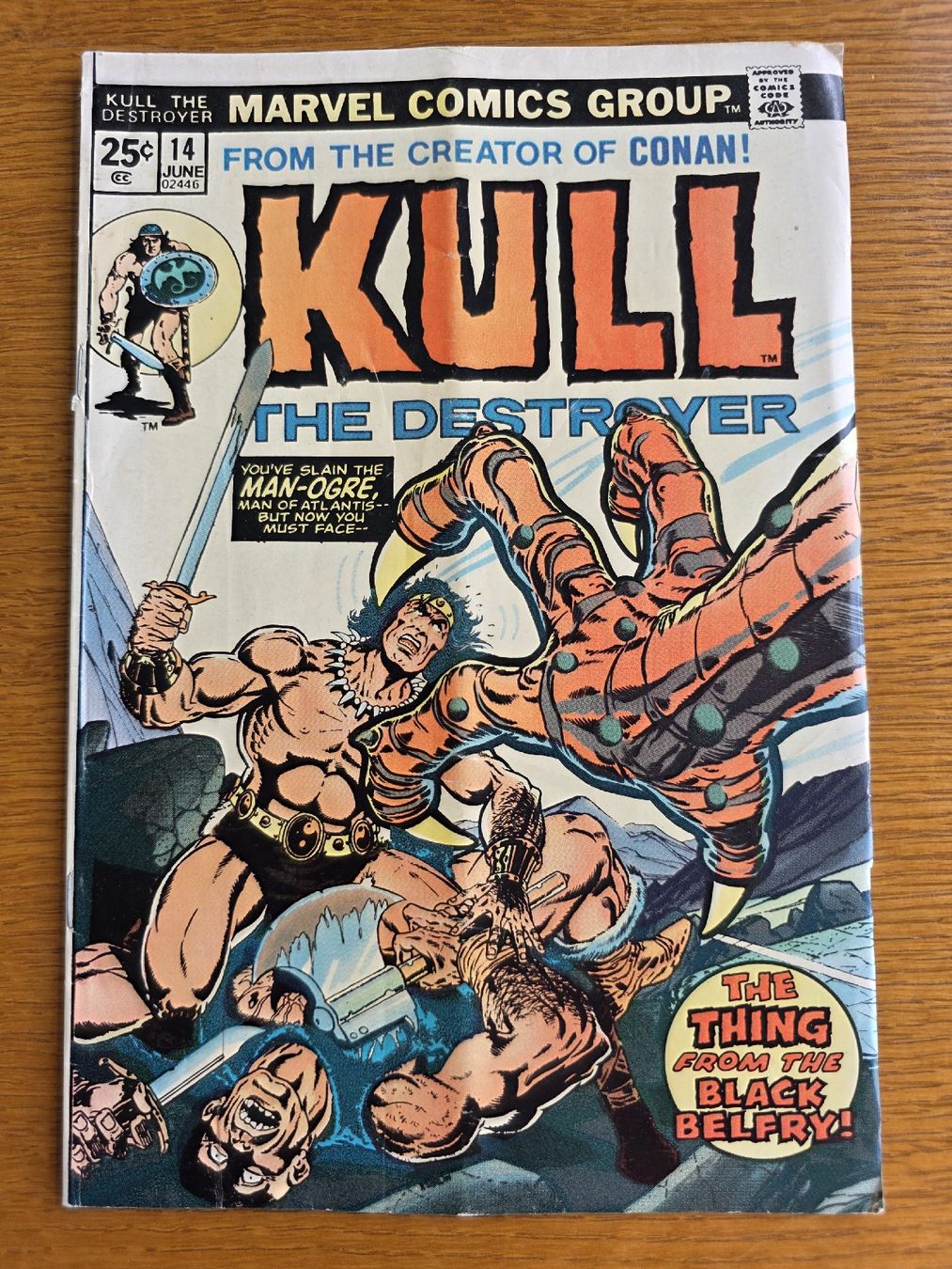 Fumetti: comics marvel group 1974 Kull the Destroyer originale usa  – Usato da montsevelier venduto da FREDERIC-B