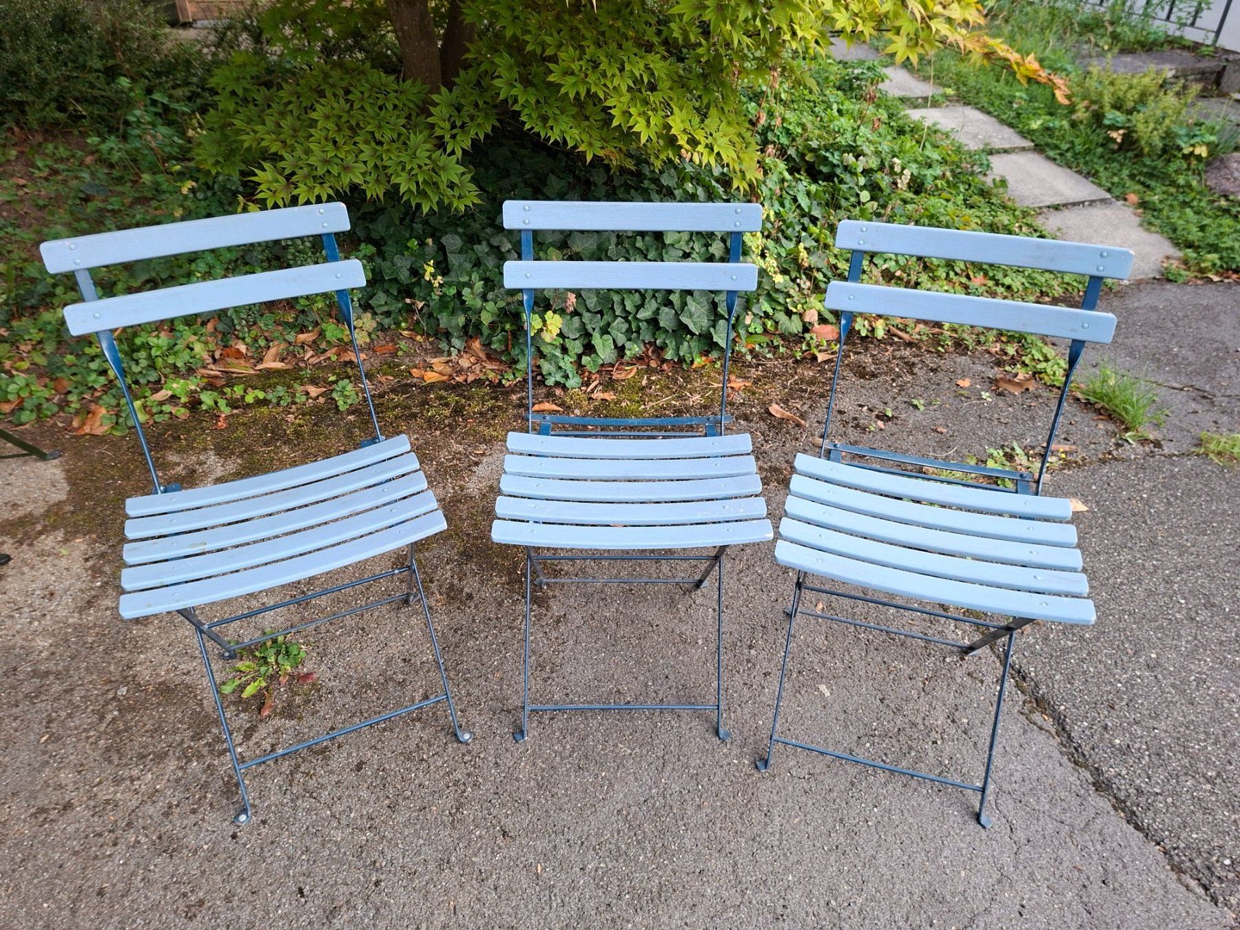 Stühle: 3 Gartenstühle klappbar; – Gebraucht aus Küsnacht ZH von Privat100