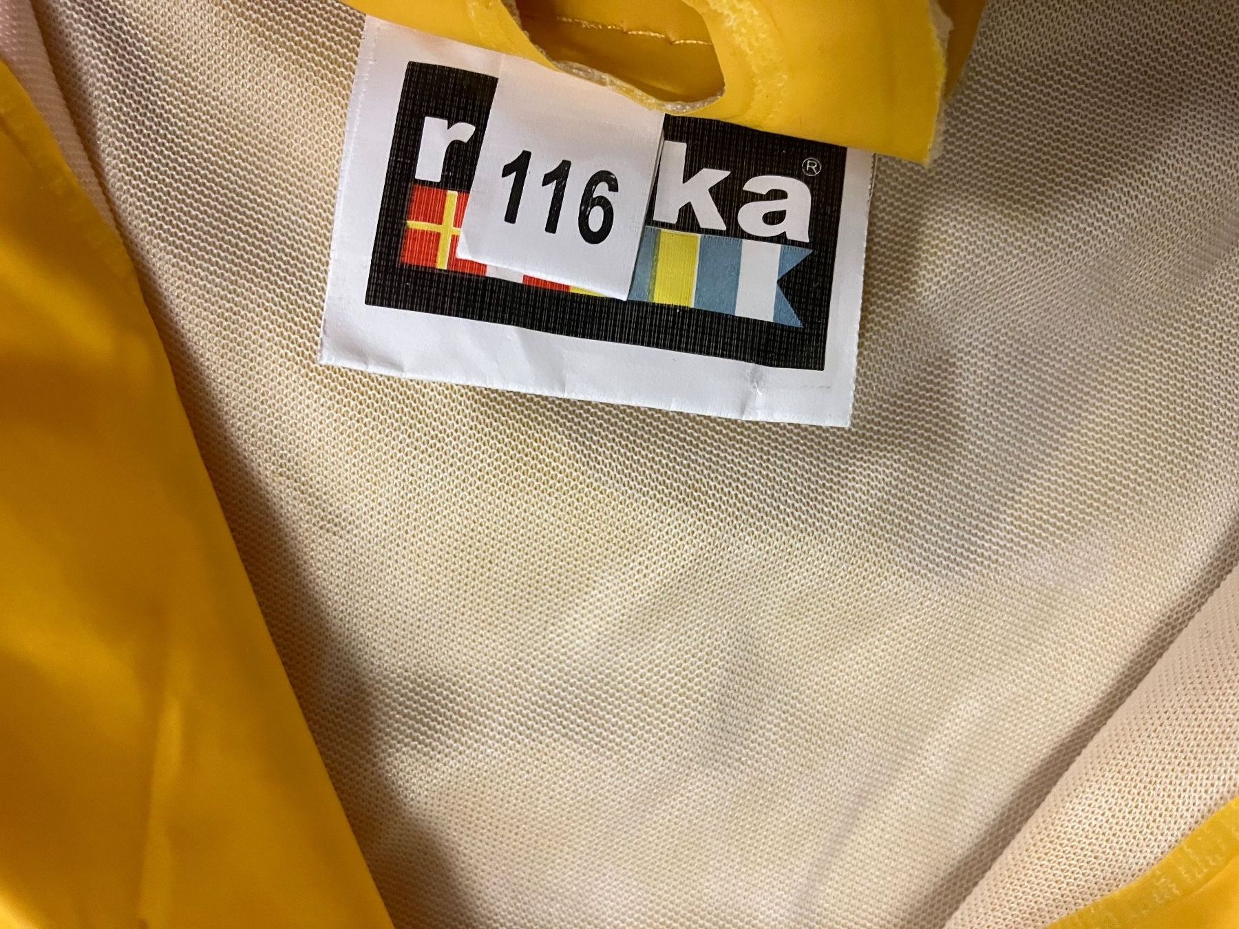 Rukka Giacche & Cappotti: Rukka Regenjacke, Gr. 116 – Usato da Zürich venduto da nicocioc 1