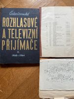 Buch Konvolut 1960-1964 Tschechoslowakei Radio & TV Pläne ++