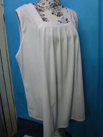 HÄNGERCHEN IN WEISS GR XL OHNE ARM NEU UNGETRAGEN SOMMER