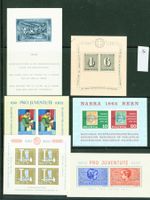 Blocks CH postfrisch mit Spendenblock (Q854)