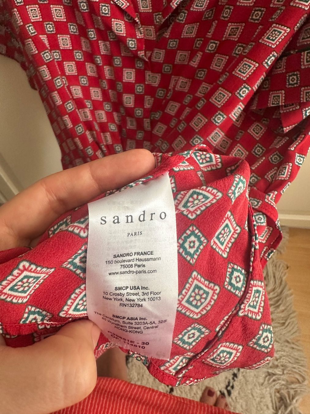 Sandro Robes: Sandro Paris Seide Kleid Grösse 36/38 – D'occasion à Bern par Moret 2