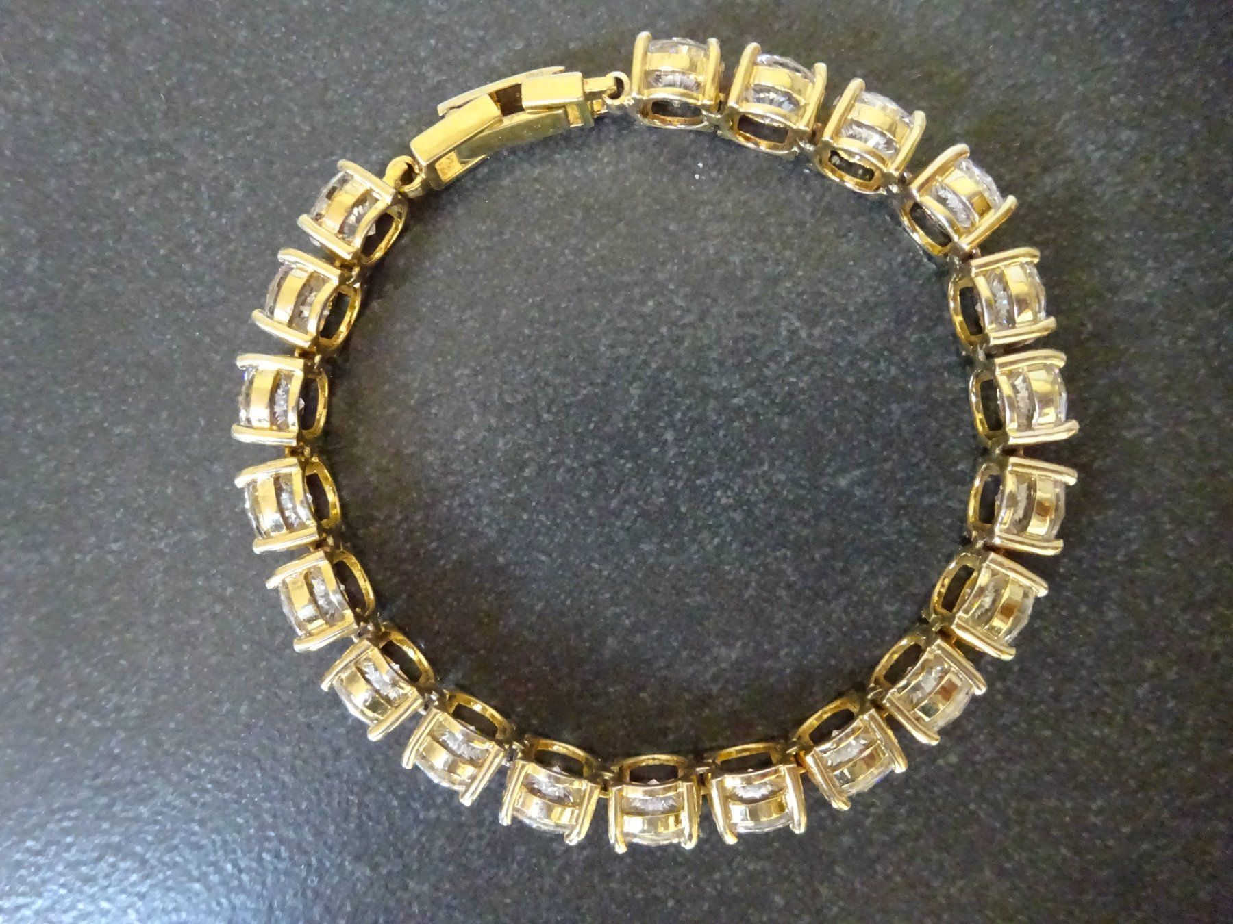 Bracciali & Braccialetti: Klassisches Tennisarmband Glitzer – Usato da Esslingen venduto da FetteSchnecke 6