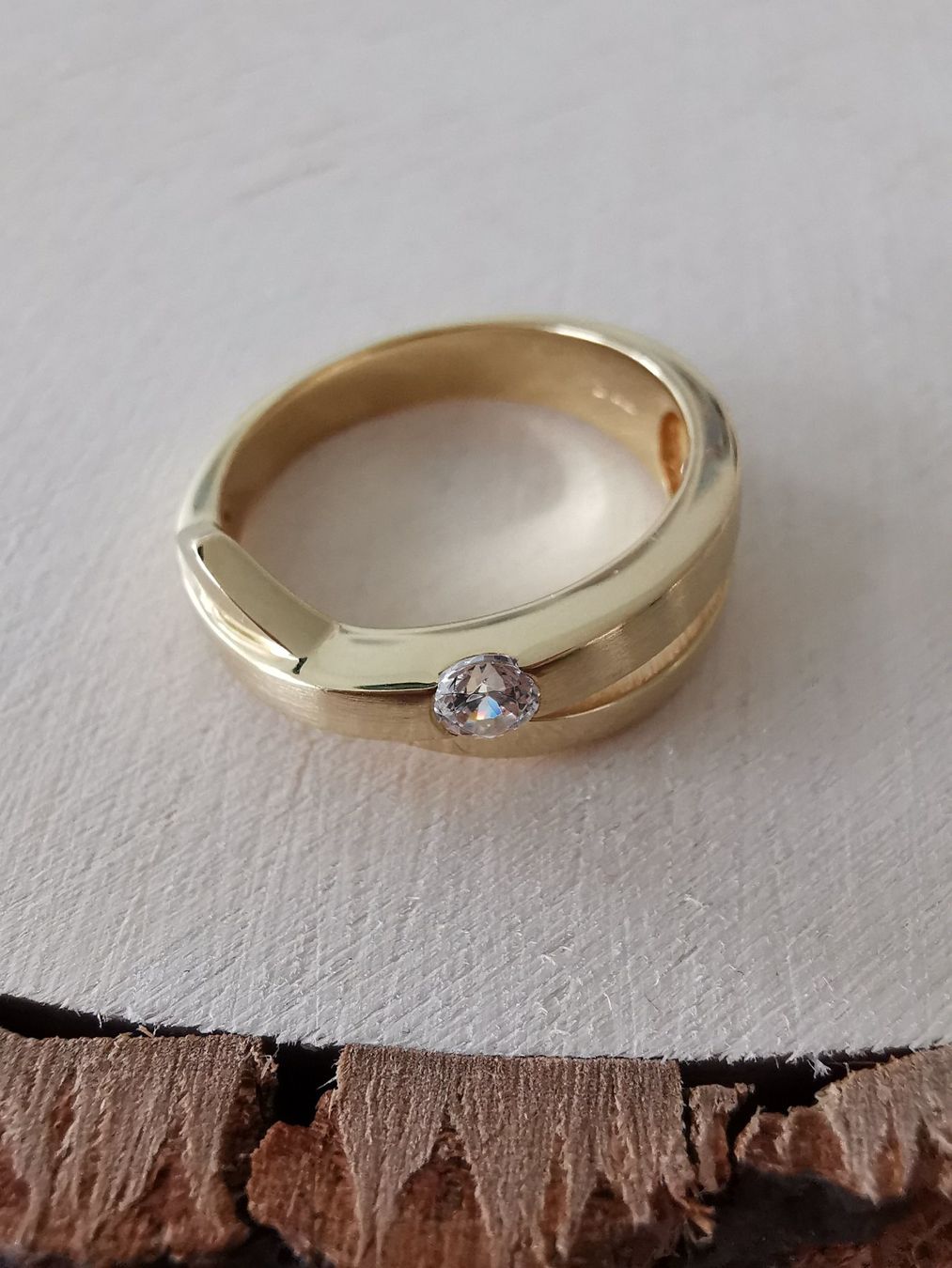 Altri gioielli: schlichtes 2-teiliges Set - 18Kt. GG mit Zirkonia – Nuovo e nell'imballaggio originale da Dierikon venduto da Vittorio57 6