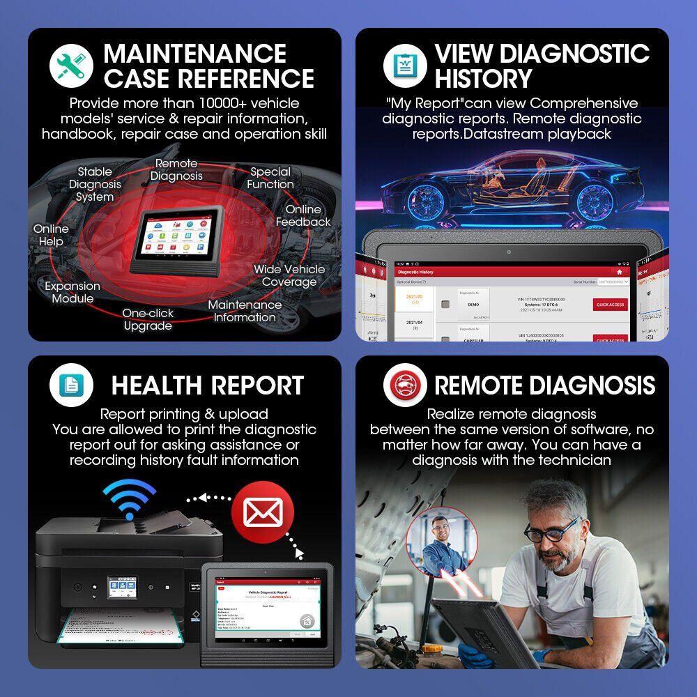 Launch Alle Werkzeuge: LAUNCH X431 V+ V5.0 WiFi Bluetooth Voll System Diagnosegerät – Neu und originalverpackt aus Malans GR von BUYBEST-Schweiz 5