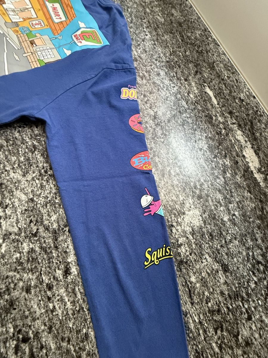 Raf Simons T-shirt: Maglietta blu Simpsons Kwik-E-Mart taglia S – Usato da Roveredo GR venduto da ang_cc9l 3