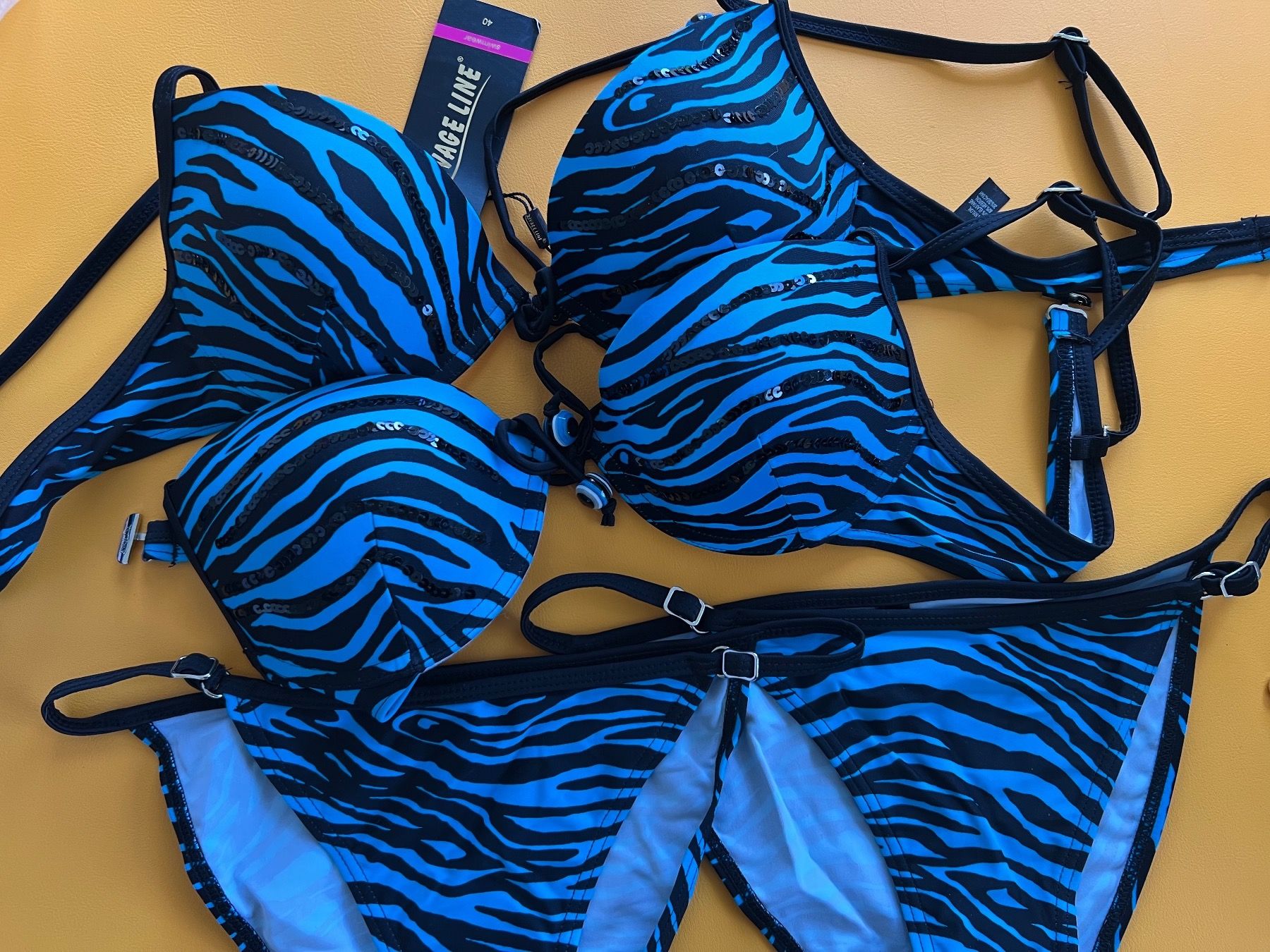 Costumi da bagno & Bikini: Bikini Push Up, neu, Größe S/M – Nuovo e nell'imballaggio originale da Zumikon venduto da DamenFashionShop 4