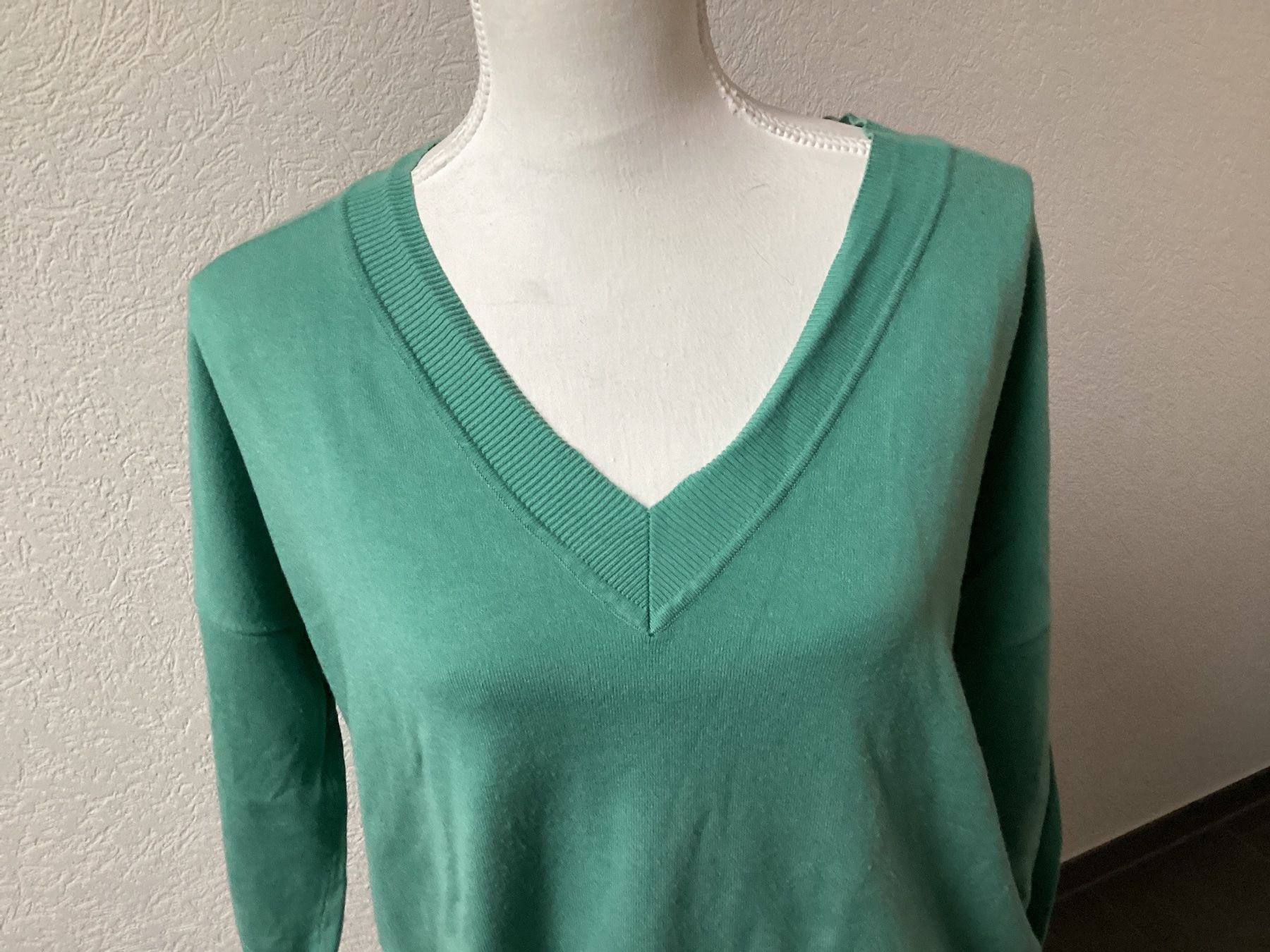 Pullover & Sweatshirts: Marc Aurel Damen Pullover V-Ausschnitt mint petrol Gr. 38 – Gebraucht aus Homberg b. Thun von Homata 1