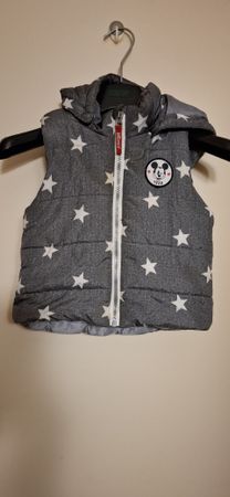 Mickey doudoune sans manche H&M, enfant 18-24mois, taille 92