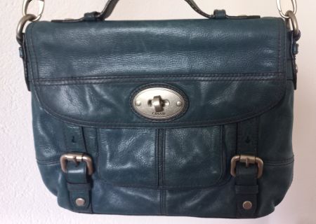 Fossil Vintage Leder Umhängetasche