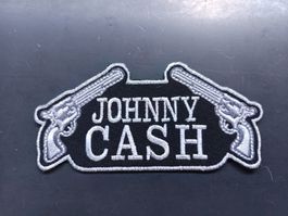 Johnny Cash Patch Revolver Outlaw Country Aufnäher
