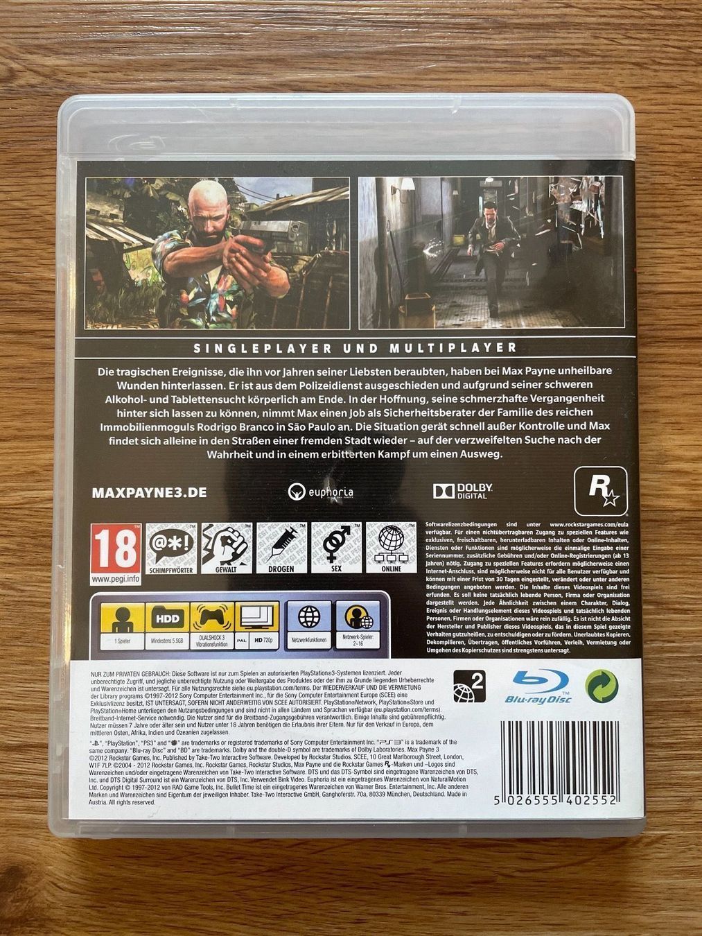 Giochi: Max Payne 3 – Usato da Ringgenberg BE venduto da Republic_Of_Gamers 1