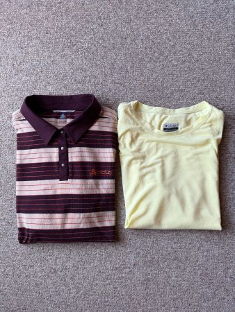 Set mit Odlo Poloshirt und Columbia T-Shirt Damen Gr. XL/XXL