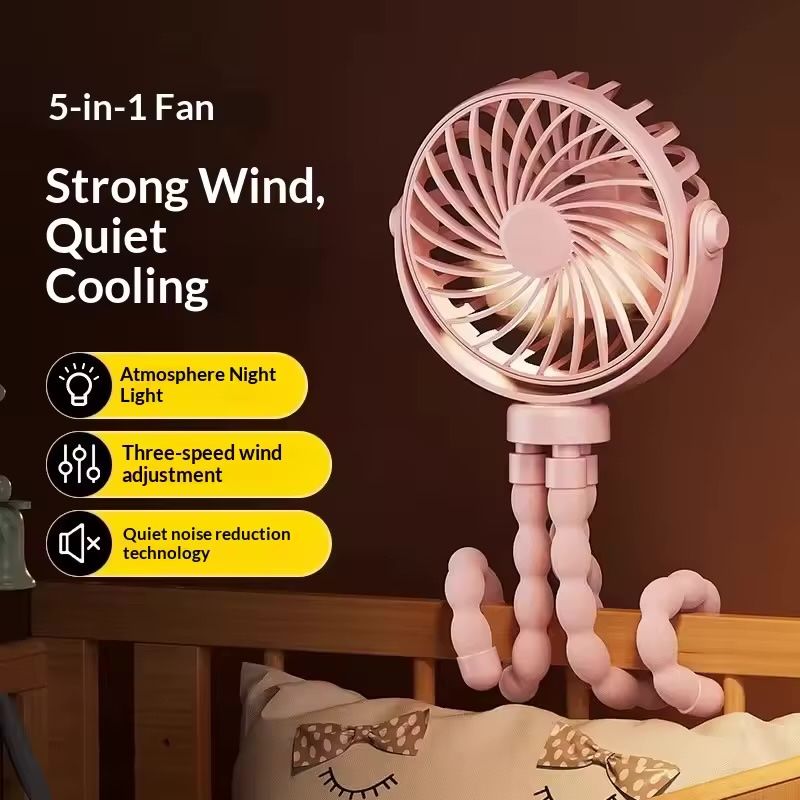 Ventilatori: Tragbarer Mini USB Ventilator, Octopus Form – Nuovo e nell'imballaggio originale da Hornussen venduto da zhe_5cgh 3