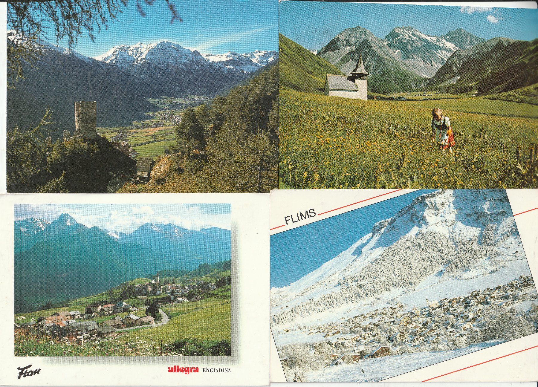 Cartoline postali: 40 Diverse Karten Graubünden – Usato da Lumbrein venduto da made02 1