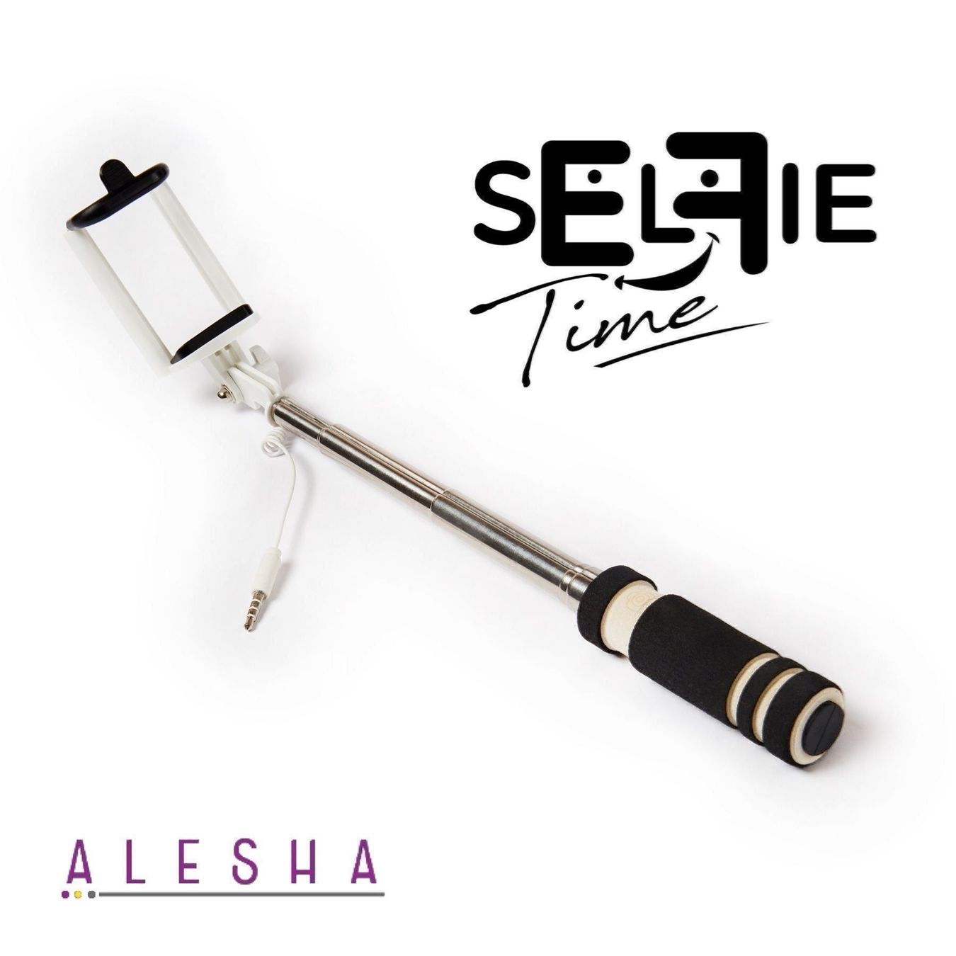 Supporti a parete: Selfie Stick - Ohne Akku mit AUX Kabel – Nuovo e nell'imballaggio originale da St. Gallen venduto da Alesha_Shop 7