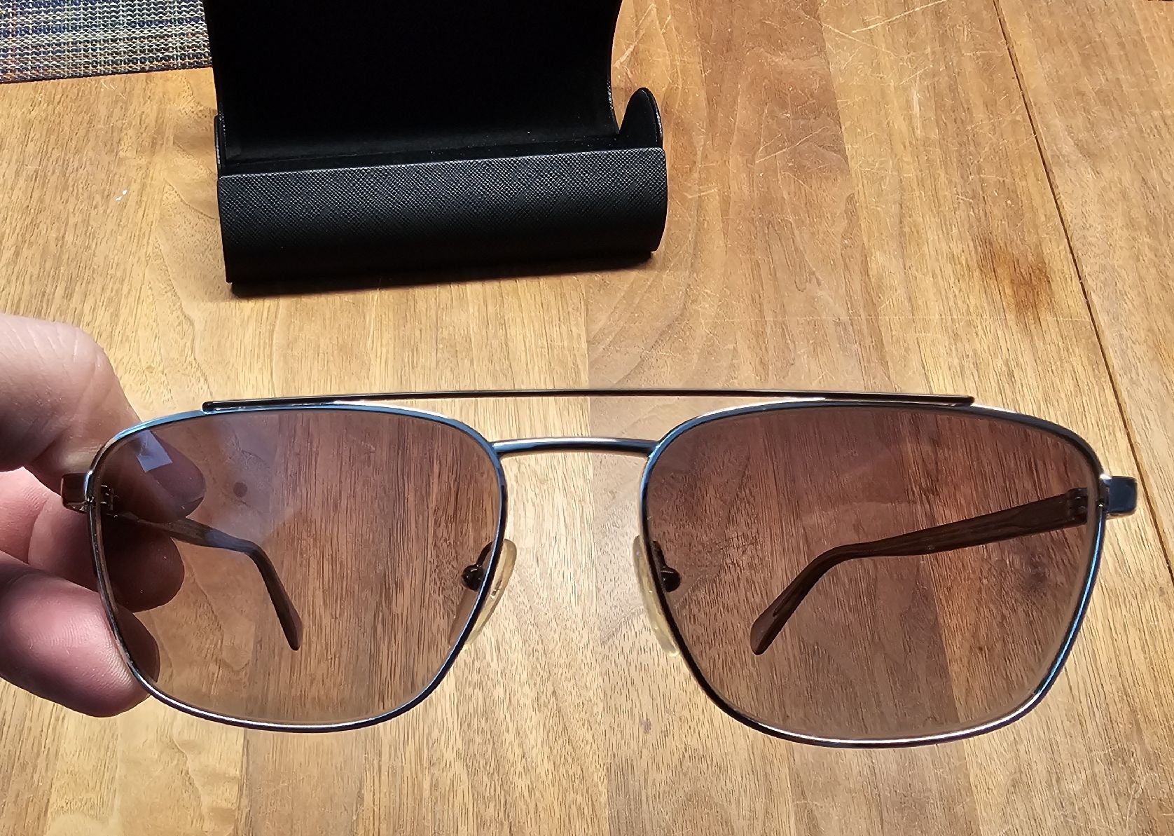 Prada Occhiali & Lenti: Prada Sonnenbrille Silber / Braun – Nuovo (secondo la descrizione) da Oberwil BL venduto da 007re