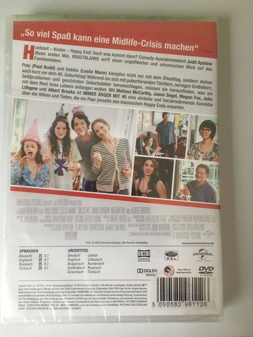 Tutti i DVDs: Immer Ärger mit 40 – Usato da Oberurnen venduto da Numi2000 1