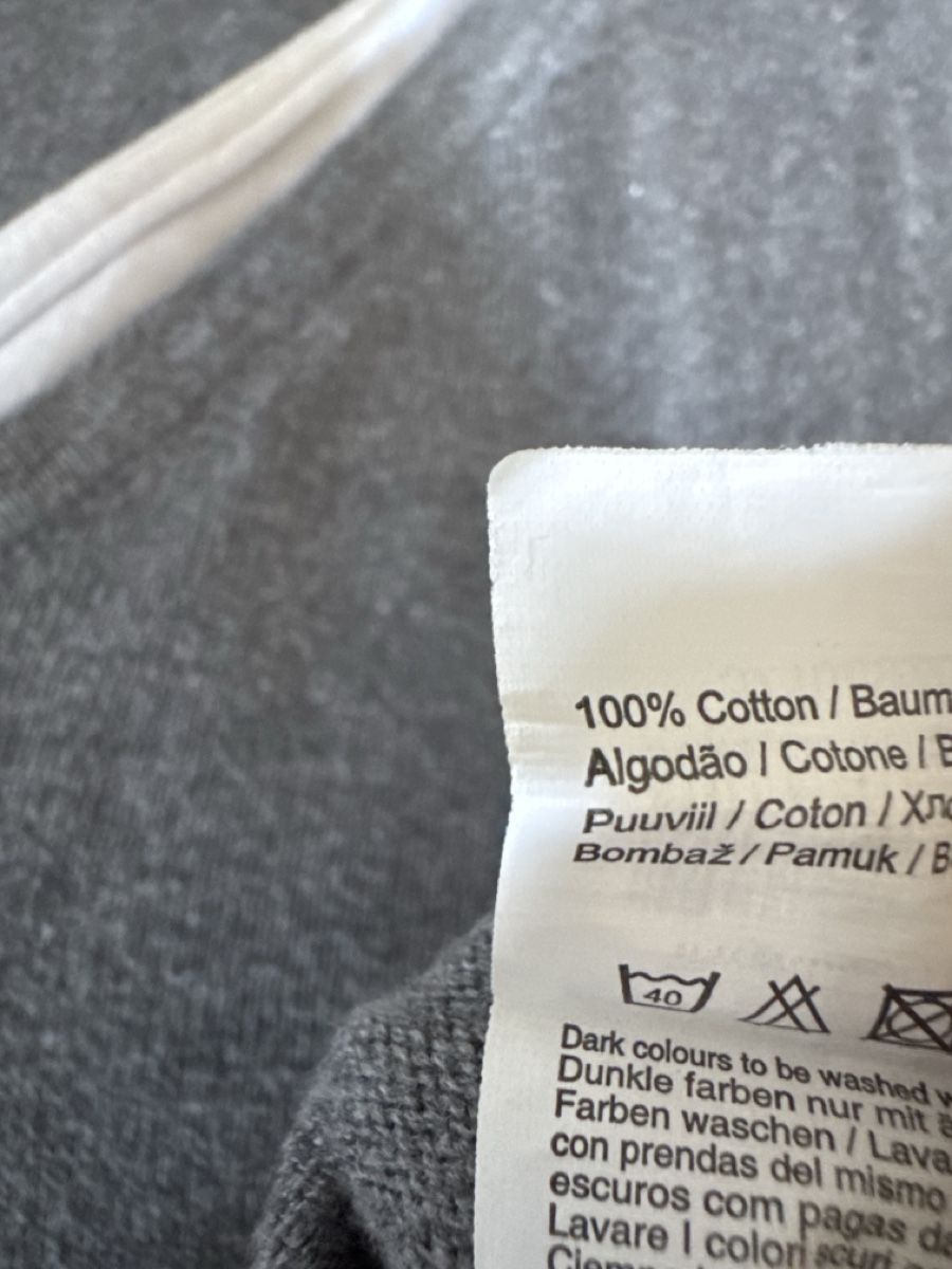 Jack & Jones Maglioni & Felpe: Jack & Jones Pullover V-Ausschnitt Grau Baumwolle – Usato da Cham venduto da matap1 2