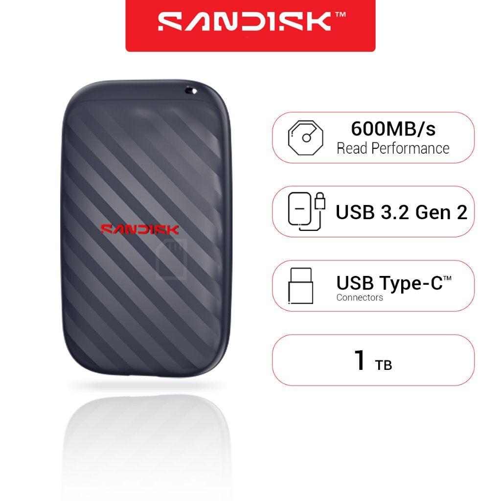 Sandisk Dischi rigidi: Sandisk Portable Drive 1TB – Nuovo e nell'imballaggio originale da Widnau venduto da mir_59pl