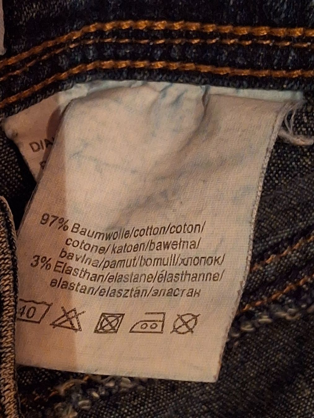 Jeans: Short jeans taille 34 marque Rainbow 97% coton – Usato da Villiers venduto da san_jn5w 4