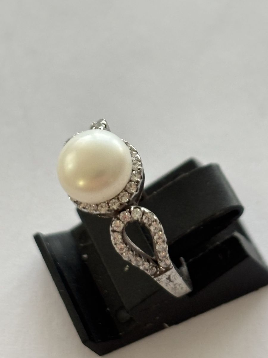 Ringe: Perlenring, Silber 925 – Gebraucht aus Langnau am Albis von flusspflege 2
