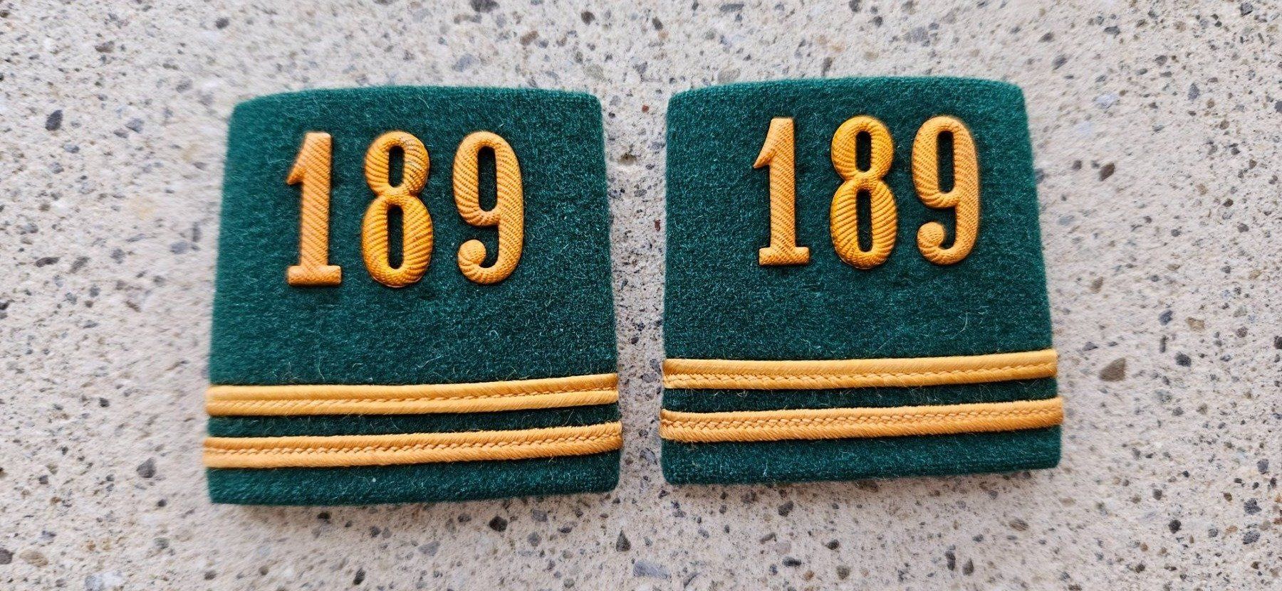 Schweizer Armee Placchette & Badge: *** Patten /Schulterschlaufen mit Nummer *** – Usato da Riedholz venduto da fr_sIruP