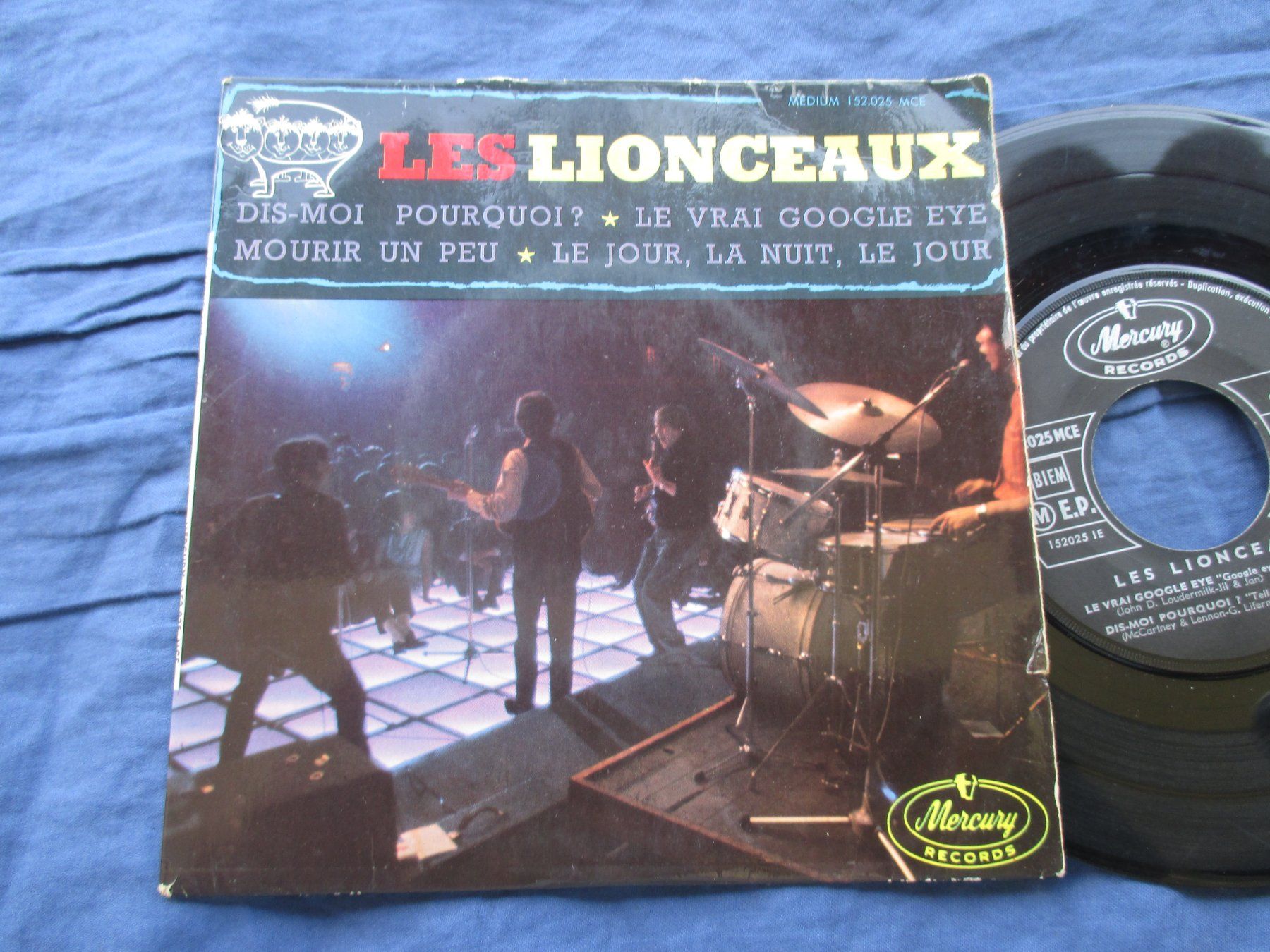 Vinyles: Les Lionceaux EP Le vrai google eye – D'occasion à Colombier NE par Nevenma