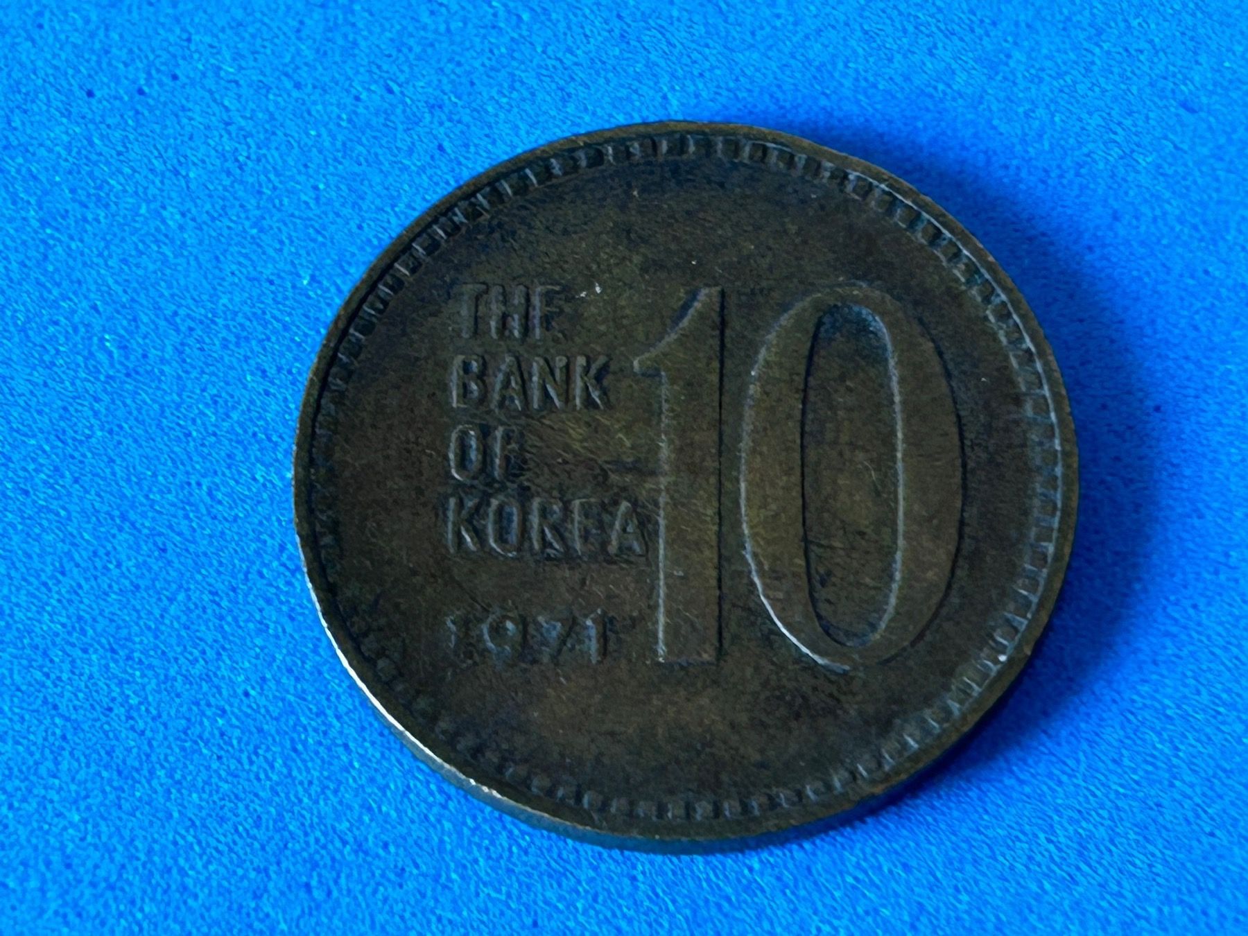 Tutti le monete: South Korea - 10 Won 1971 – Usato da Corcelles NE venduto da AJKader 3
