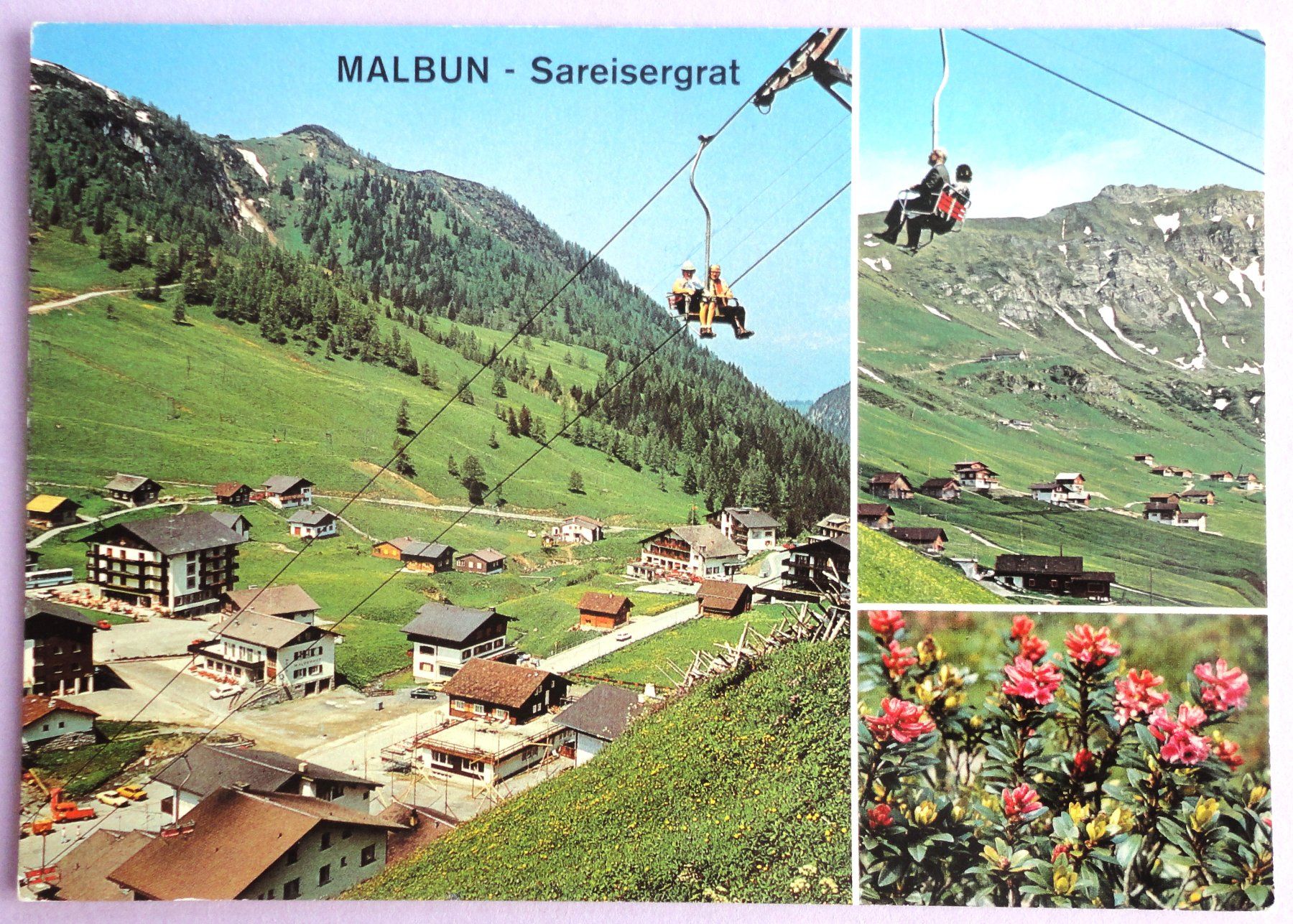Cartoline postali: Malbun - Sareisergrat – Usato da Fétigny venduto da Billy2miny