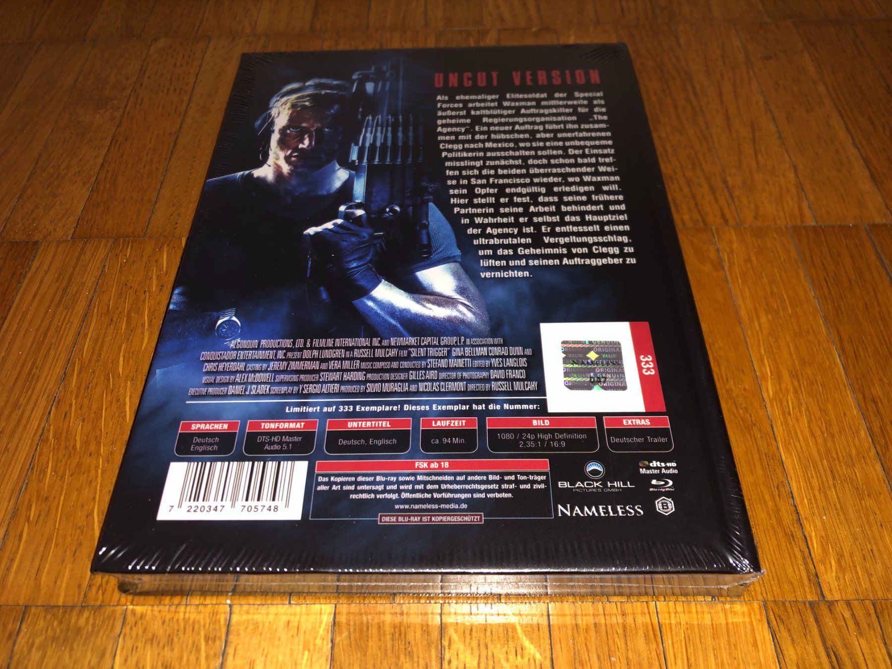 Tutti i DVDs: Silent Trigger - MEDIABOOK - NAMELESS - UNCUT – Nuovo e nell'imballaggio originale da Basel venduto da havsok 1