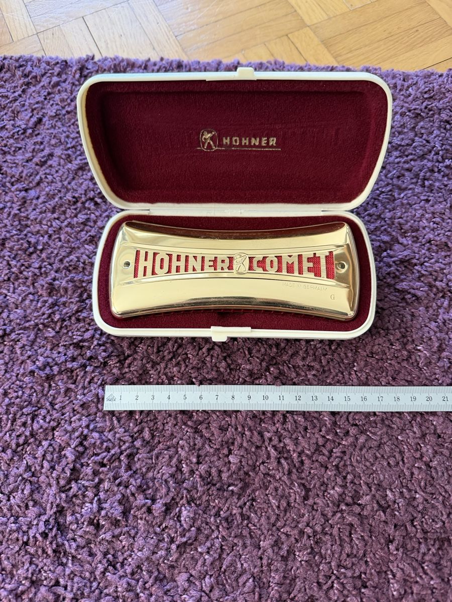 Hohner Strumenti musicali: Hohner Comet Mundharmonika No. 3427 – Usato da Lyss venduto da nekoreh