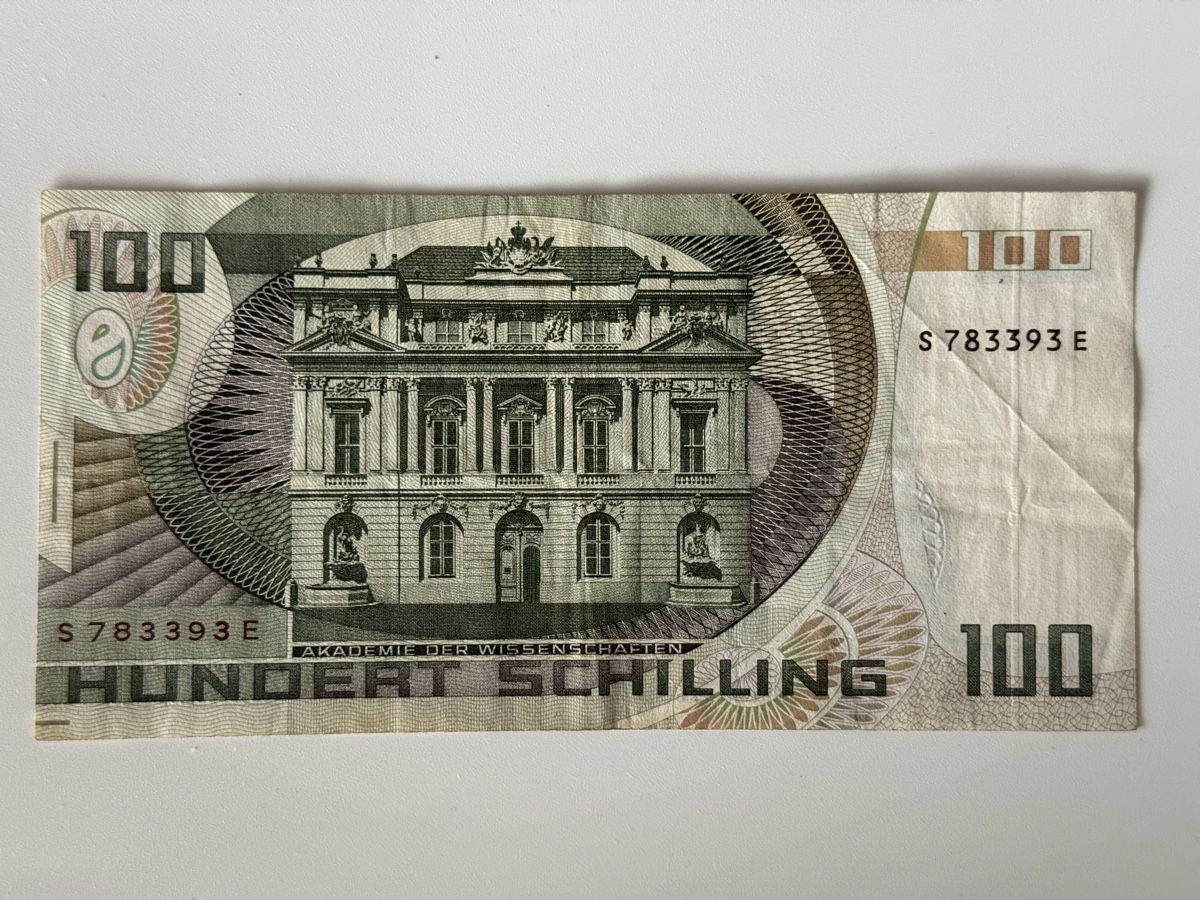 Banconote: Seltene 100 Schilling Banknote von 1984 – Usato da Windisch venduto da _pascal_st_ 1