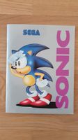⭐️Rarität: Sonic Notizbuch - Original Sega 1991 - neuwertig