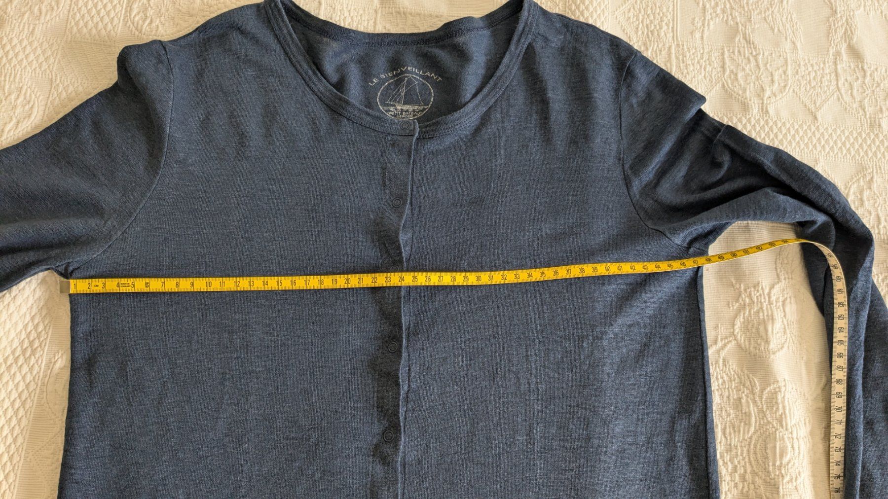 Petit Bateau T-shirt: Petit Bateau Leinen-Jäckchen Gr. L – Usato da Adliswil venduto da bibuubib 3