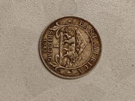 Ost Afrika 1 Shilling 1948 Silber gebraucht unbereinigt