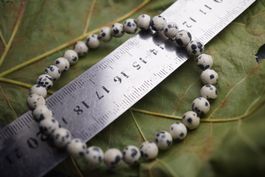 Dalmatiner Jaspis  Armband    Kugel     Ab 1.-(1) Räumung