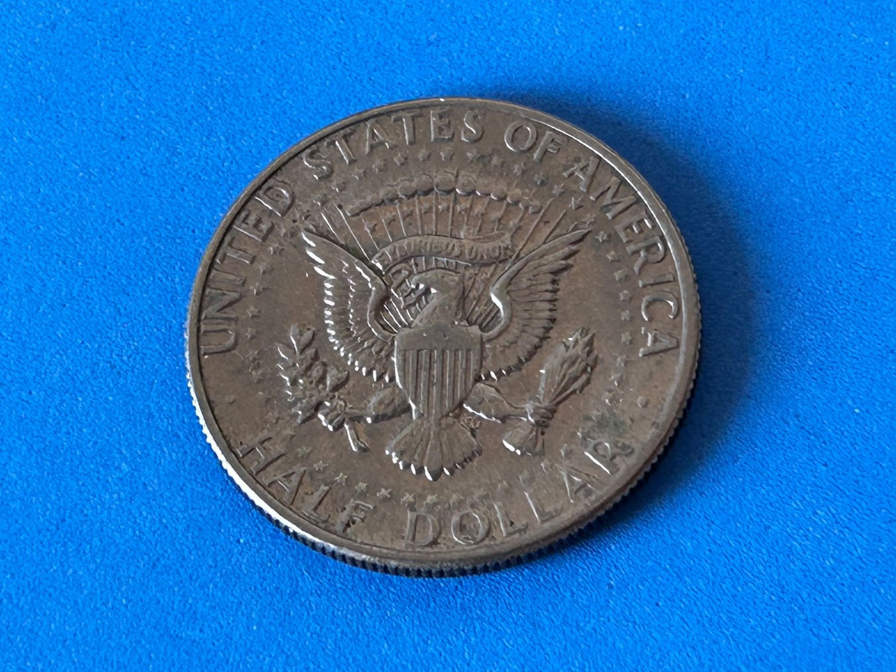 Alle Münzen: USA - ½ Dollar "Kennedy Half Dollar" 1972 – Gebraucht aus Corcelles NE von AJKader 1