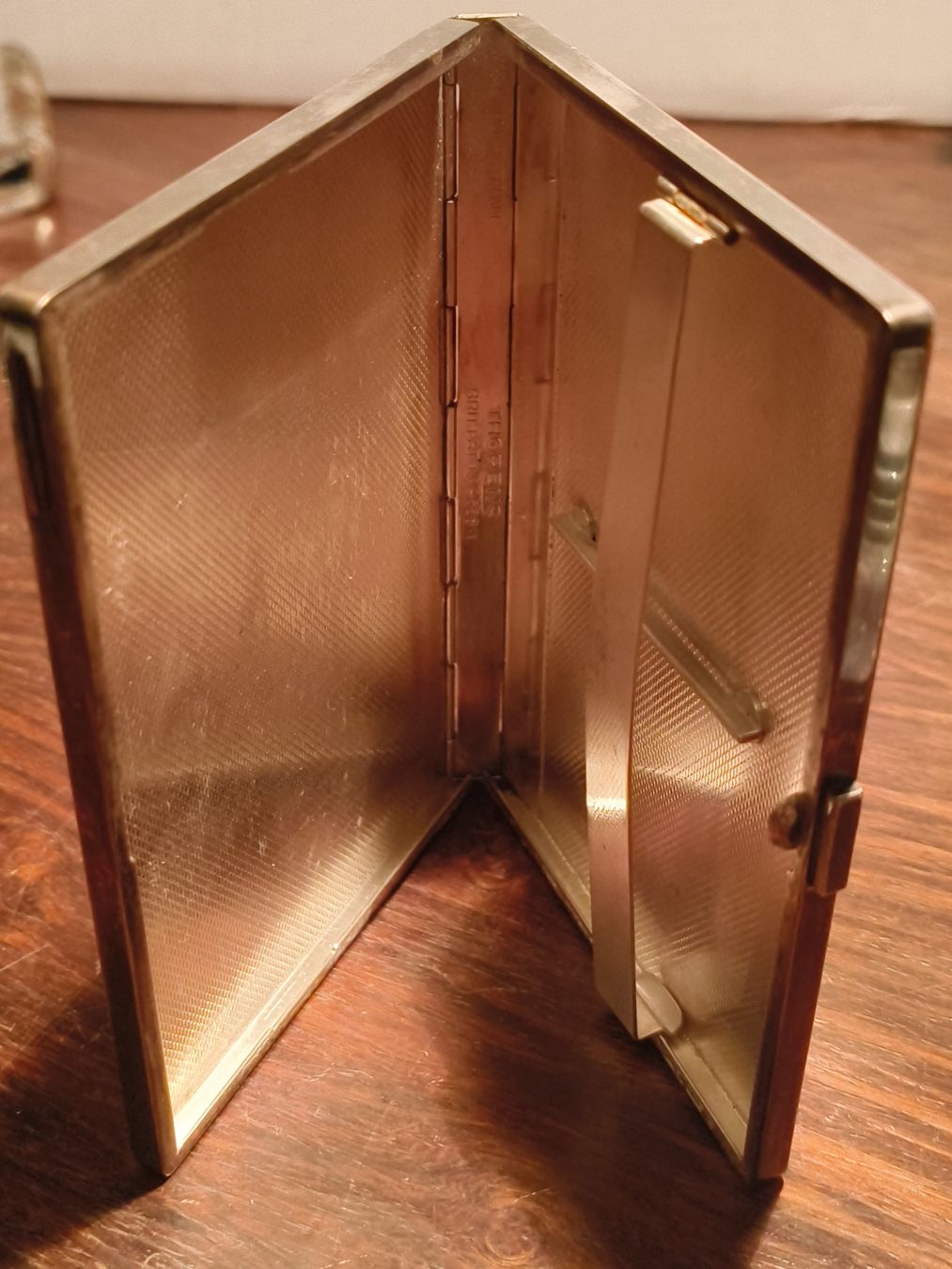 Altri Prodotti per fumatori: Thorens Zigaretten Etui Dose versilbert Midcentury Suisse – Usato da stettlen venduto da VintageBern_ch 9