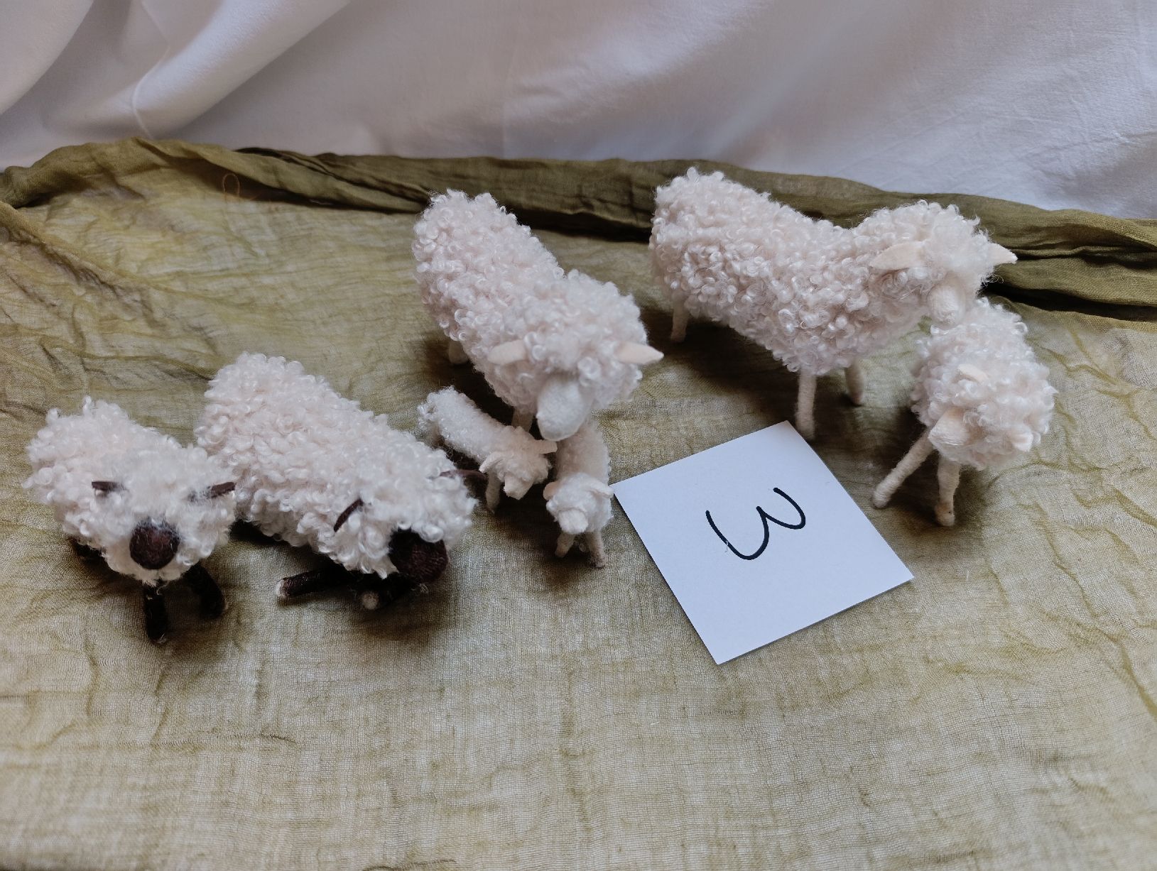 Figuren: Schwarzenberger Krippenfiguren 7 Schafe – Neu (gemäss Beschreibung) aus Oberarth von sil_9dfs 4