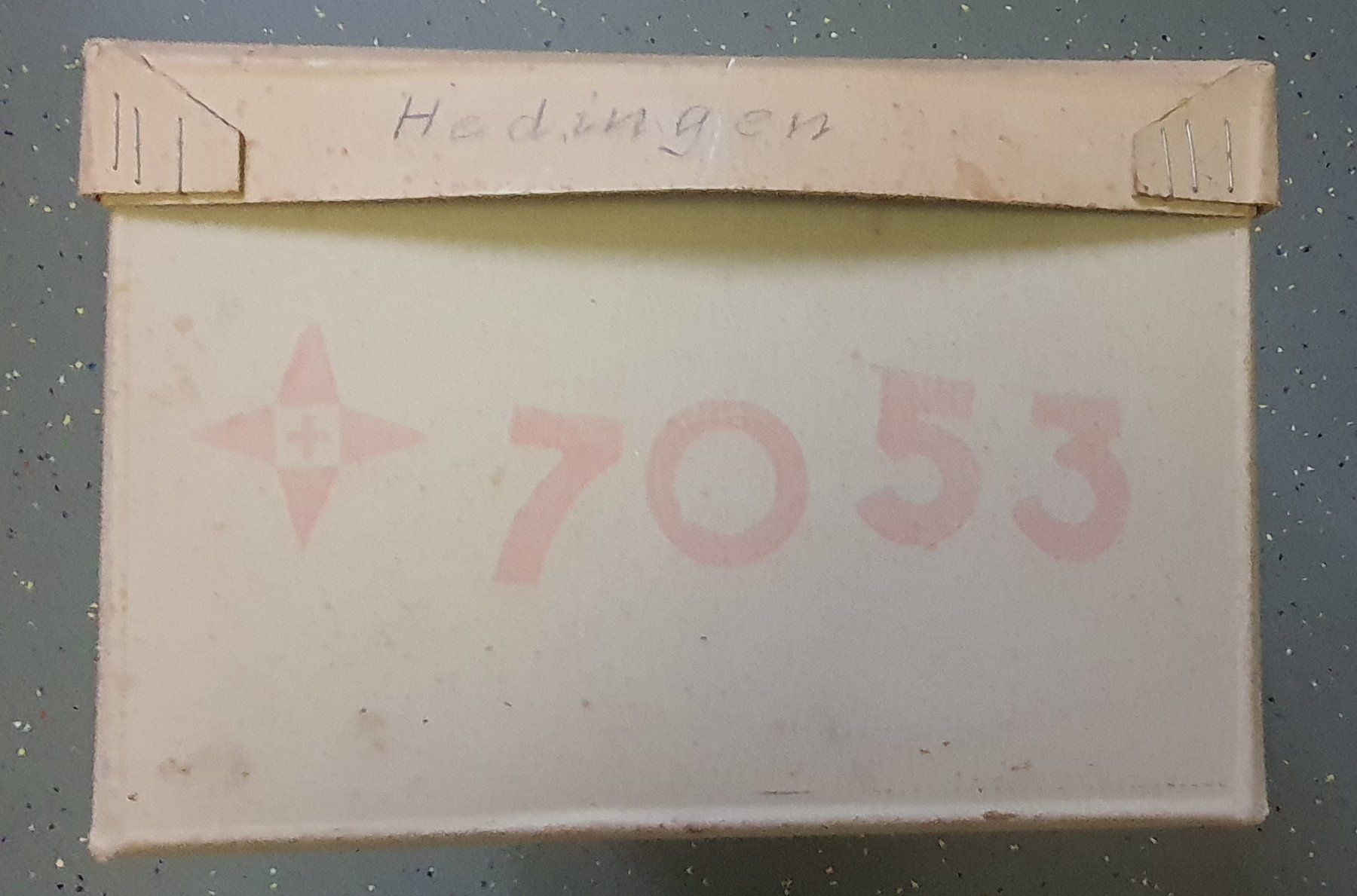 Barattoli: antike Maggi Kartonschachtel mit Deckel – Usato da Neerach venduto da SilliS 2