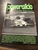 Powerslide Internationale Motorsport September 1971 guter Zu