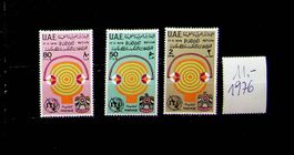 ÉMIRATS ARABES UNIS SÉRIE 1976 NEUVE. COTE 11 EUROS /U690