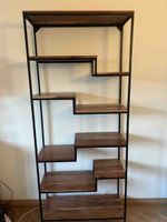 Regal Holz Metall Kombination gebraucht