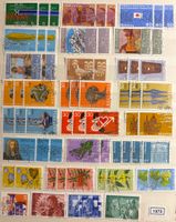 Timbres suisses 1975 Fleurs Métiers