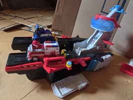 Paw Patrol Kommandozentrale mit Fahrzeugen guter Zustand