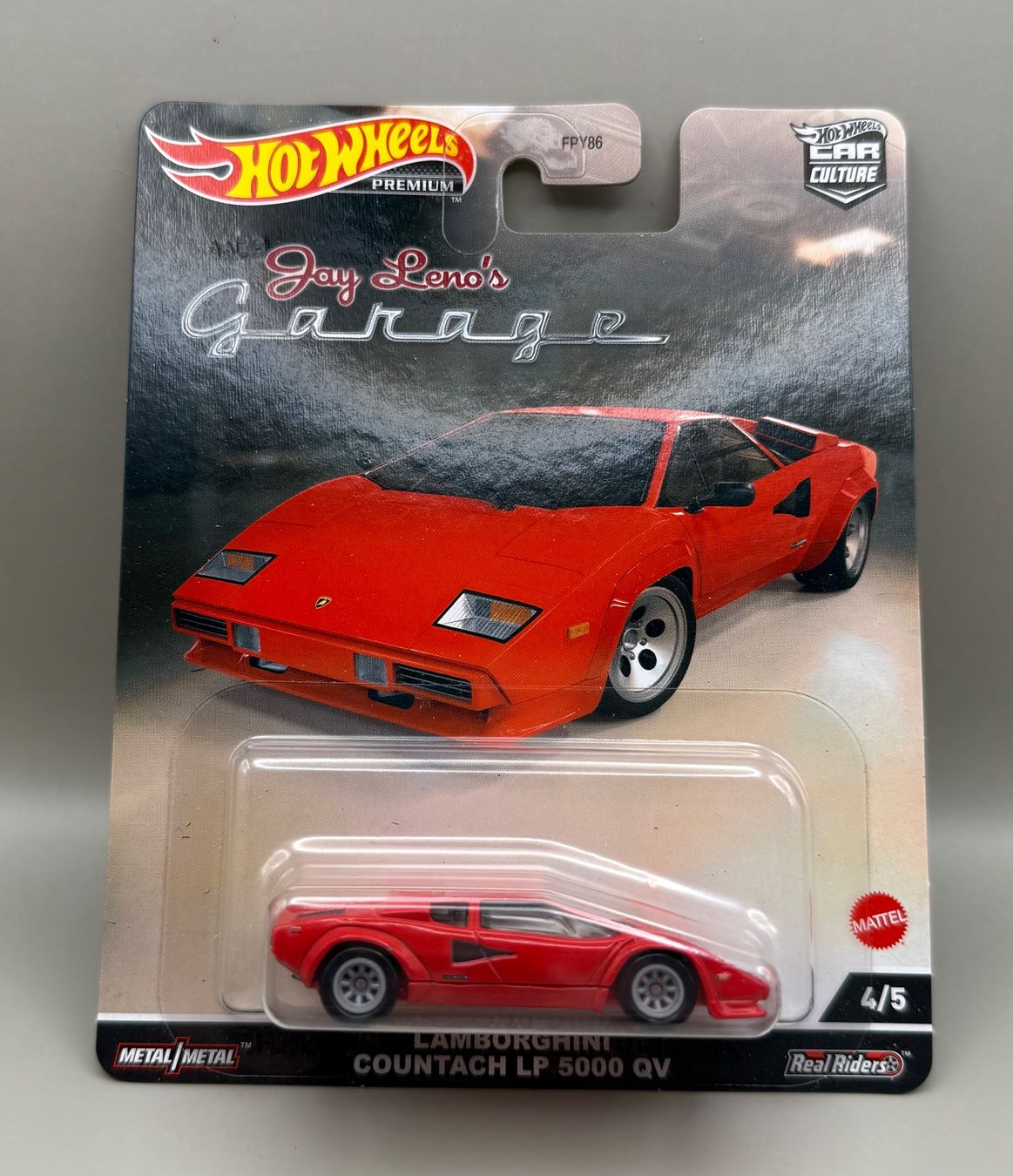 Hot Wheels Modellini d'auto: HOT WHEELS PREMIUM OVP - LAMBORGHINI COUNTACH – Nuovo e nell'imballaggio originale da Münsingen venduto da bagose5