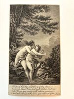 💚 HISTORISCHER KUPFERSTICH Salmacis und Hermaphroditos💚